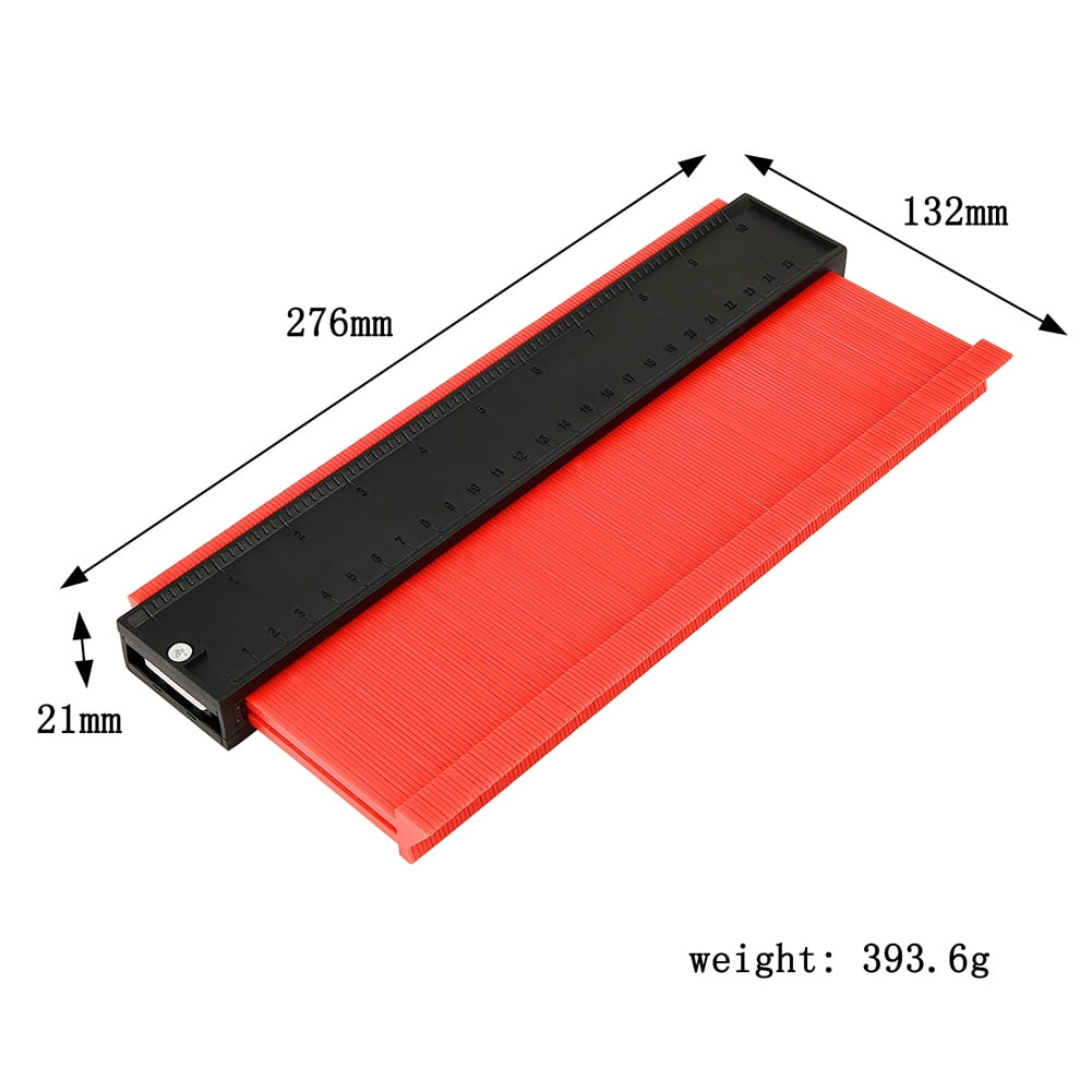 10in Profile Measuring Gauge Shape Contour Duplicator Car Dent Measurement Tool 10in Profile Measuring Gauge Shape Contour Duplicator Car Dent Measurement Tool